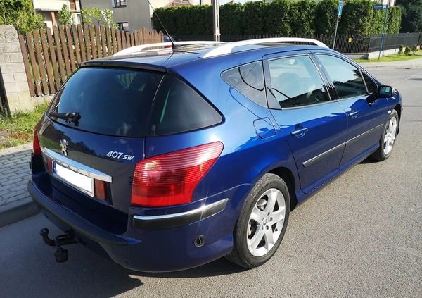 Peugeot 407 cena 14600 przebieg: 243000, rok produkcji 2005 z Mielec małe 92